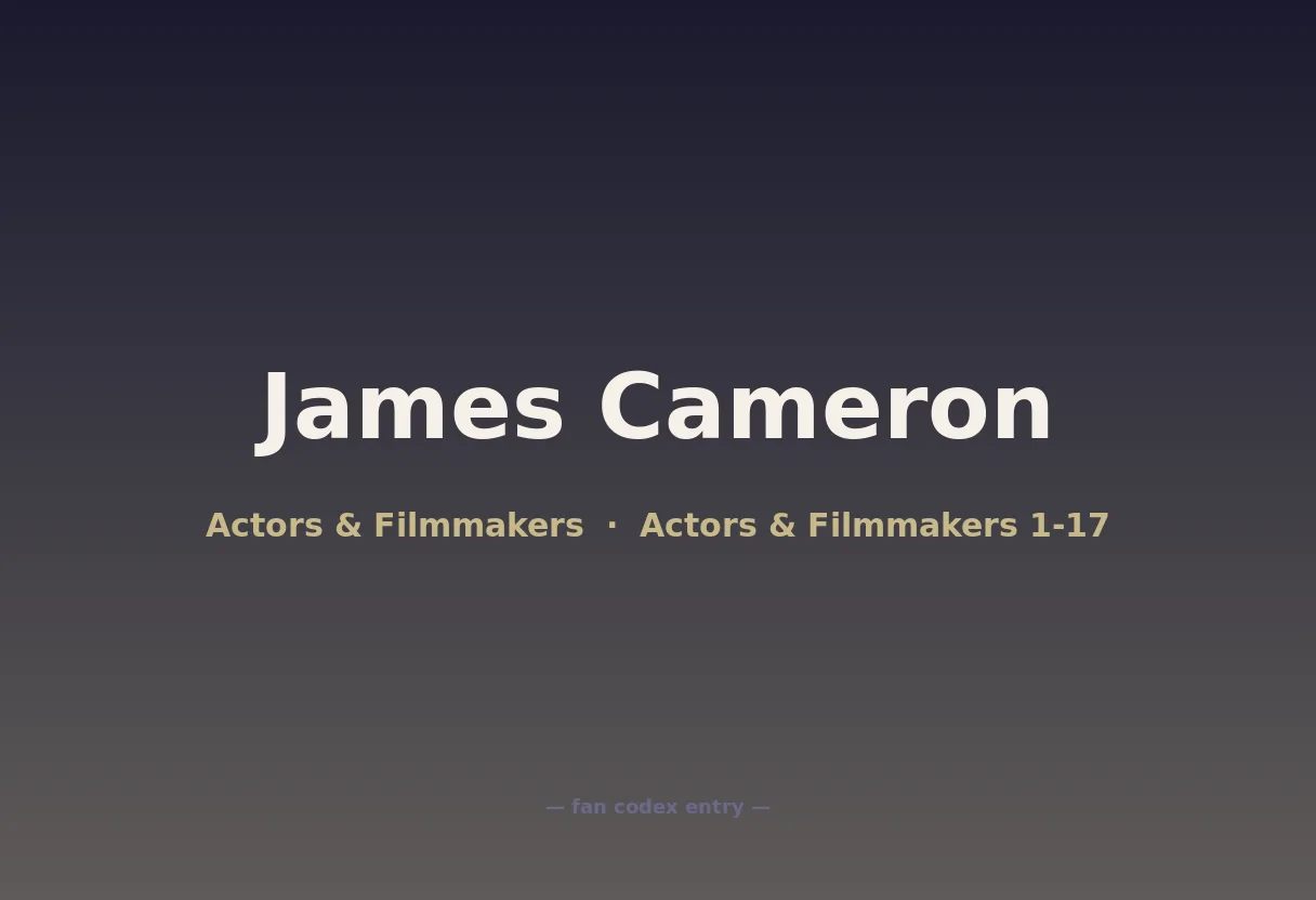 James Cameron
